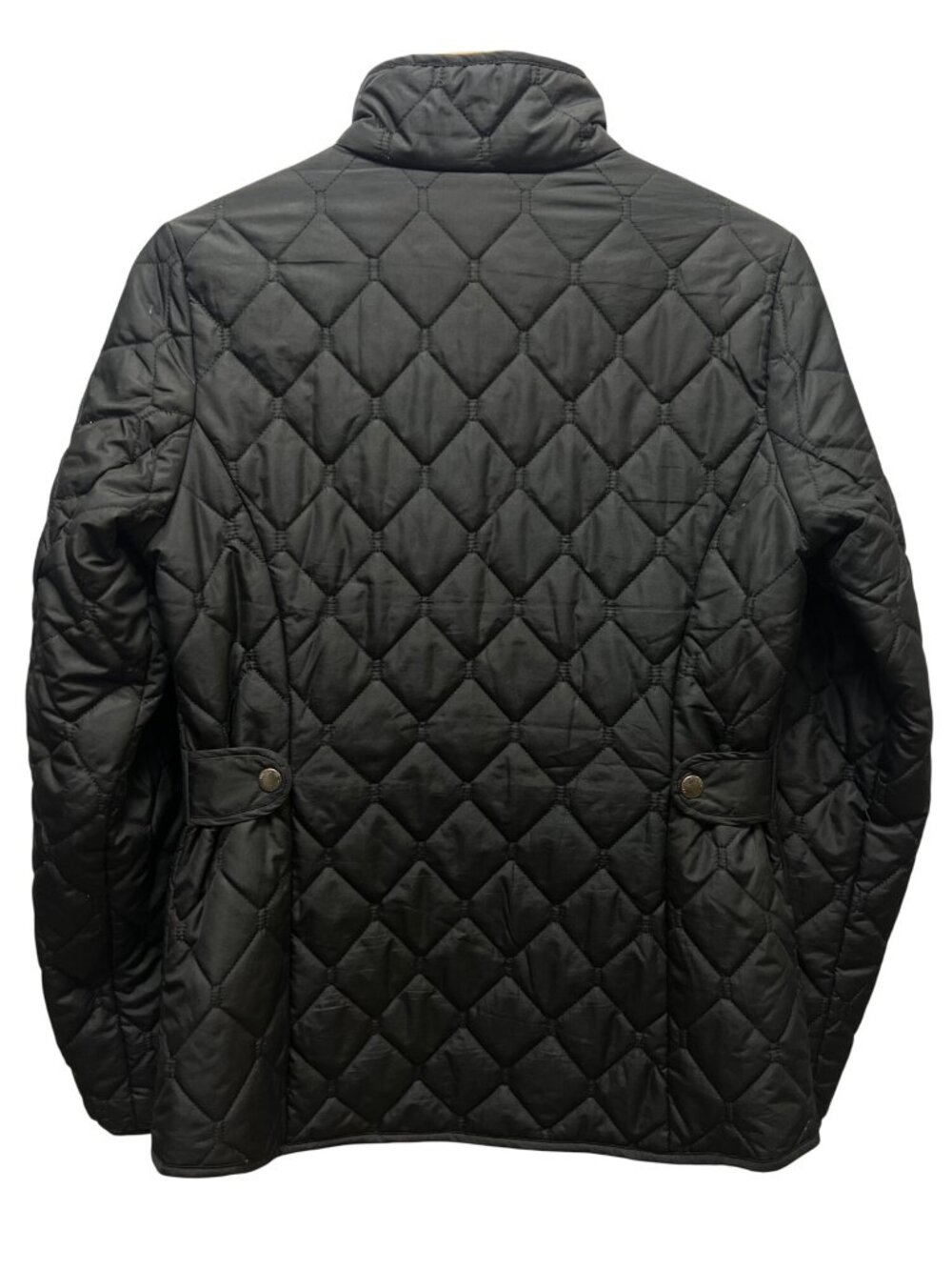 Eddie Bauer Black Quilted Insulated Chore Coat - Picture 8 of 9